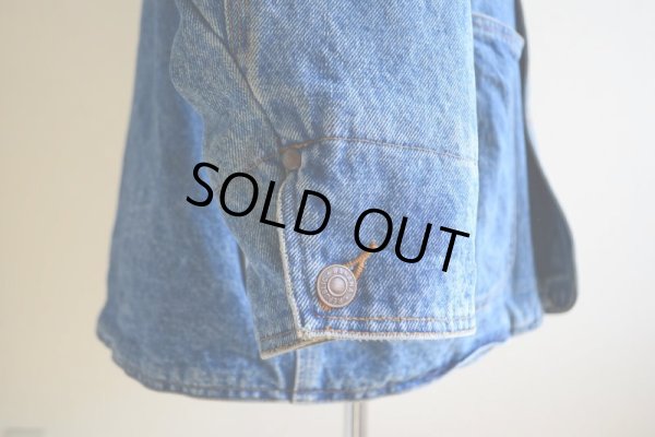 画像13: 1980s BANANA REPUBLIC デニムカバーオール  表記M