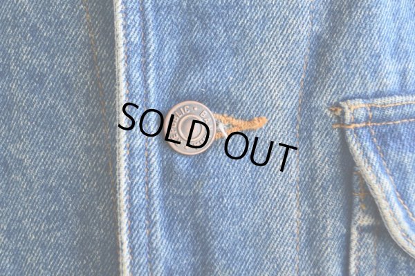 画像9: 1980s BANANA REPUBLIC デニムカバーオール  表記M