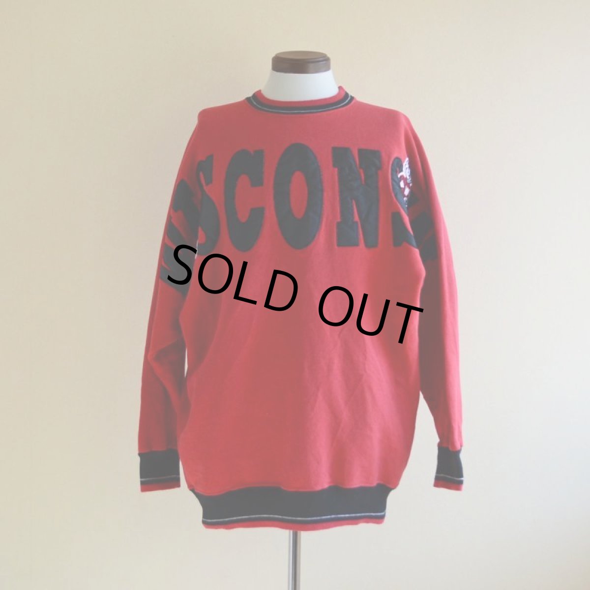 画像1: 1990s WISCONSIN スウェット　 実寸L-XL  (1)