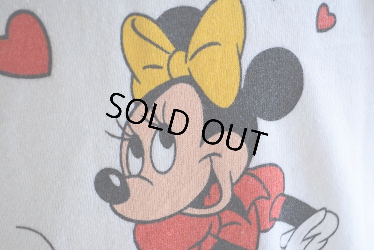 画像8: 1980s Minnie Mouse スウェット　 表記L  (8)
