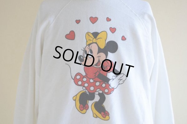 画像7: 1980s Minnie Mouse スウェット  表記L