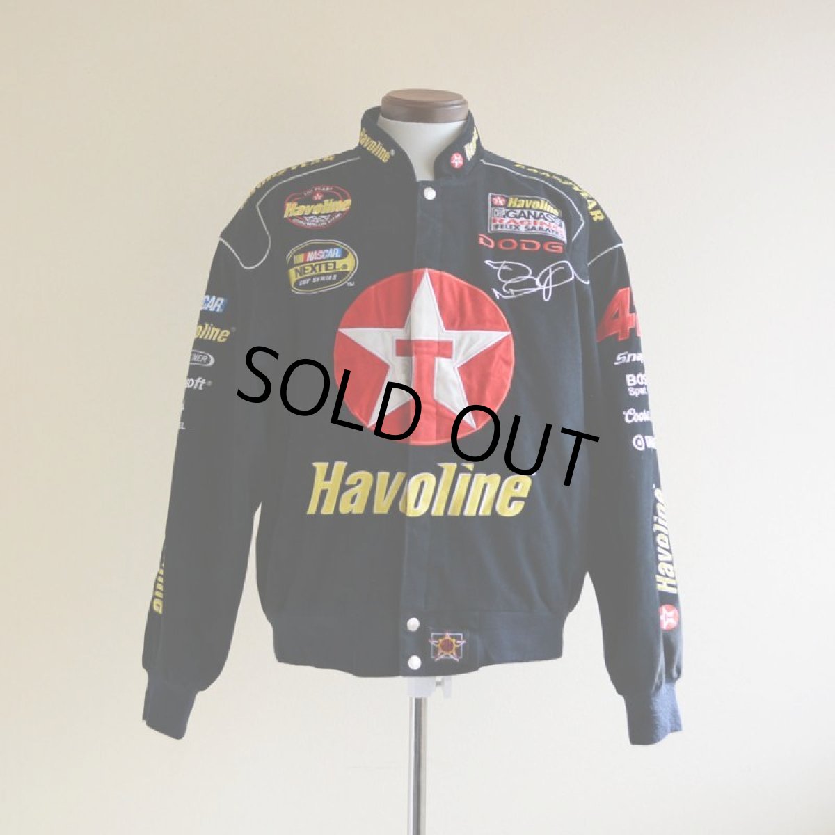 画像1: JEFF HAMILTON "HAVOLINE" レーシングジャケット　 表記M  (1)