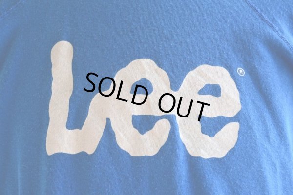 画像7: 1980s Lee ロゴプリントスウェット  実寸ML