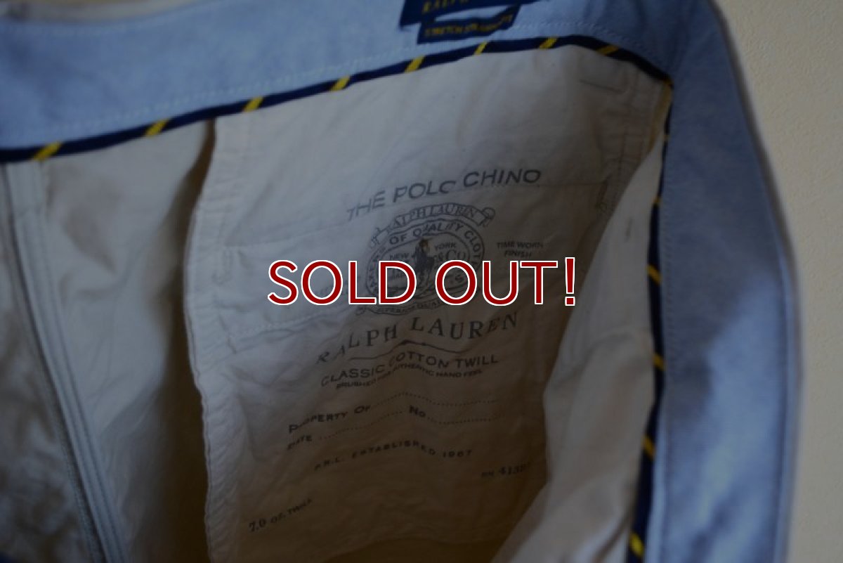 画像5: POLO RALPH LAUREN チノトラウザー　 表記34×34  (5)