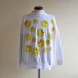 画像1: 1990s SMILEY FACE スウェット　<br>実寸L<br> (1)