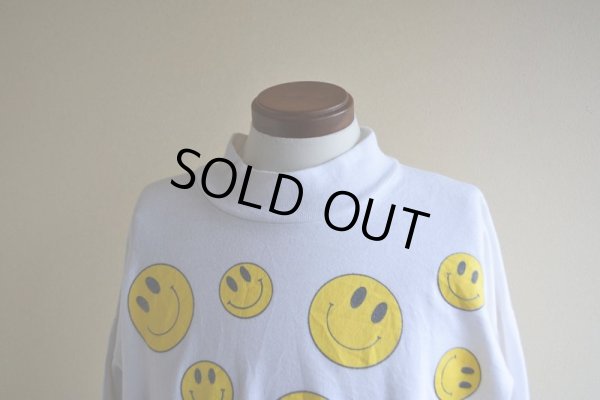 画像6: 1990s SMILEY FACE スウェット  実寸L