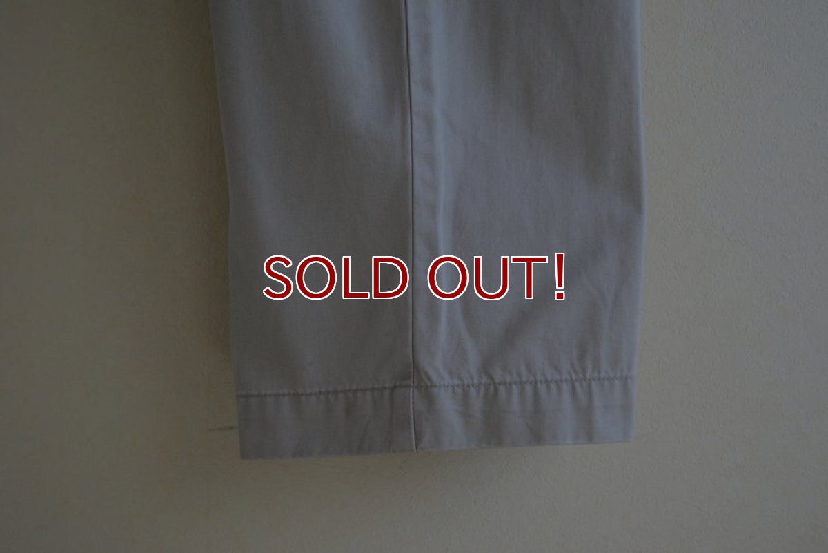 画像11: TOMMY HILFIGER ツータックチノトラウザー　 表記33×30  (11)