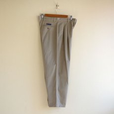 画像3: CHAPS RALPH LAUREN ツータックチノトラウザー　 表記34×30  (3)