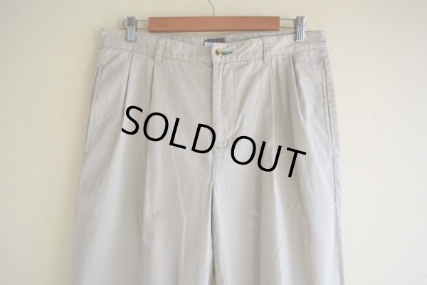 画像6: TOMMY HILFIGER ツータックチノトラウザー  表記33×30