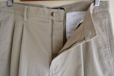画像7: CHAPS RALPH LAUREN ツータックチノトラウザー　 表記34×30  (7)