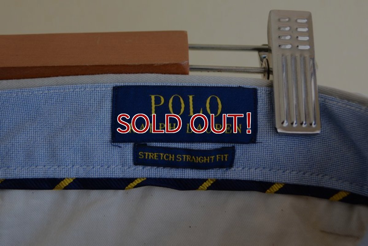 画像4: POLO RALPH LAUREN チノトラウザー　 表記34×34  (4)