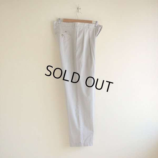 画像3: TOMMY HILFIGER ツータックチノトラウザー  表記33×30