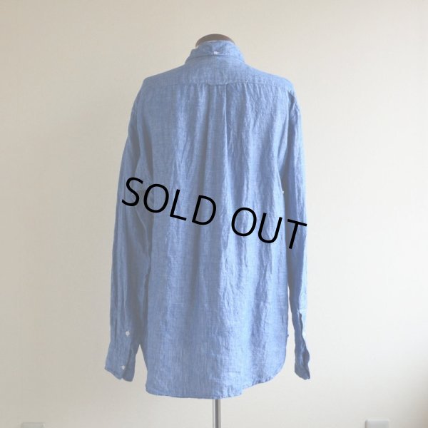 画像3: GITMAN VINTAGE リネンシャンブレーシャツ  表記L