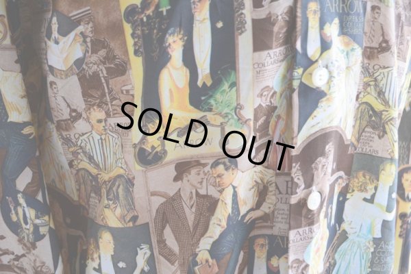 画像8: 1970s Arrow ポリエステルシャツ  表記M