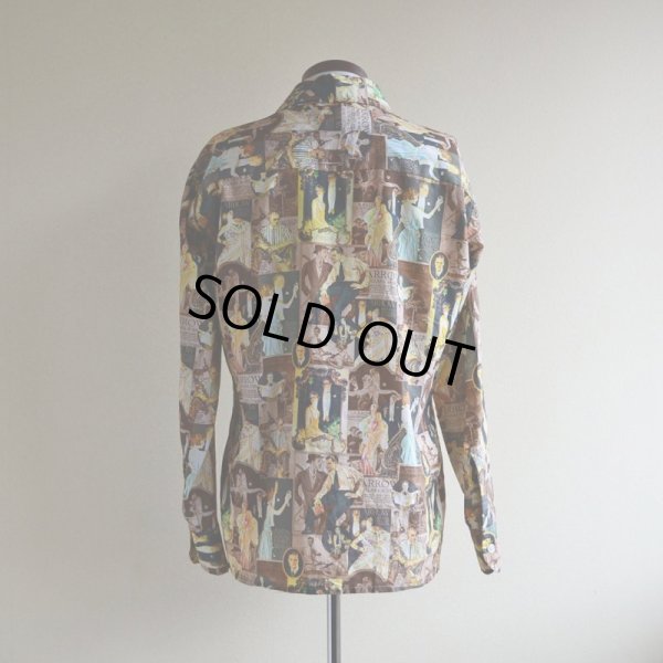 画像3: 1970s Arrow ポリエステルシャツ  表記M