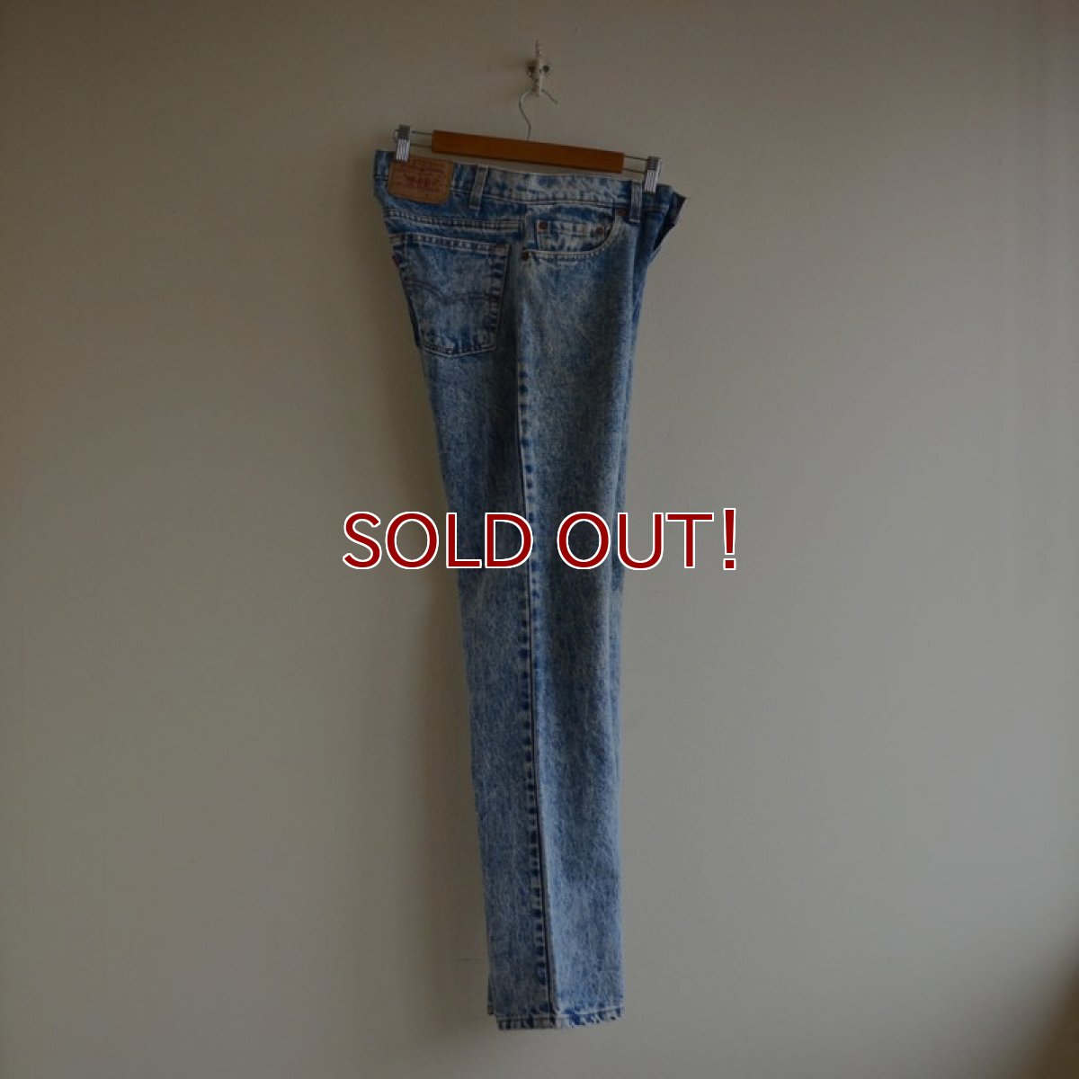 画像3: 1990s Levi's 506-0209 ケミカルデニム　 MADE IN USA　 表記W32 L34  (3)