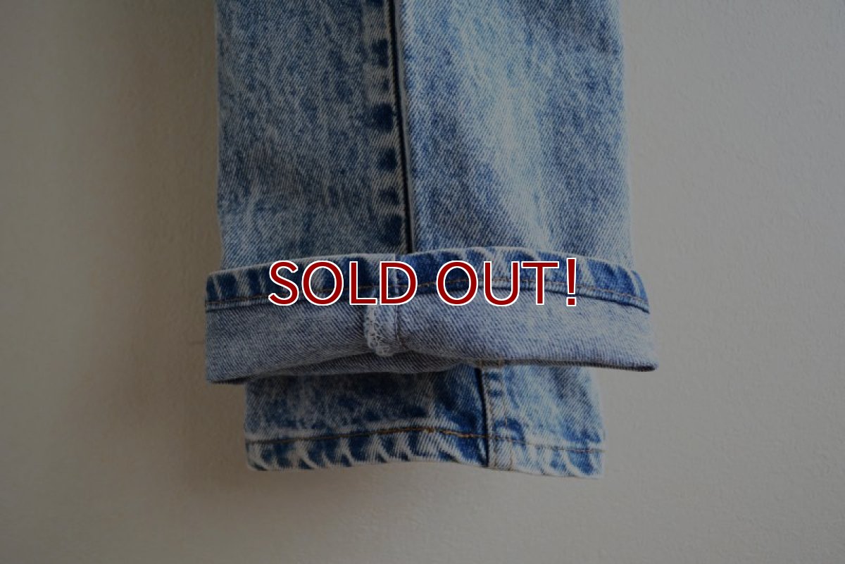 画像4: 1990s Levi's 506-0209 ケミカルデニム　 MADE IN USA　 表記W32 L34  (4)