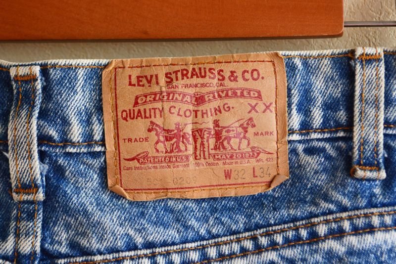 1990s Levi's 506-0209 ケミカルデニム MADE IN USA 表記W32 L34
