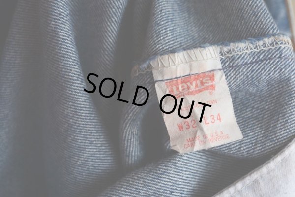 画像6: 1990s Levi's 506-0209 ケミカルデニム　 MADE IN USA　 表記W32 L34 