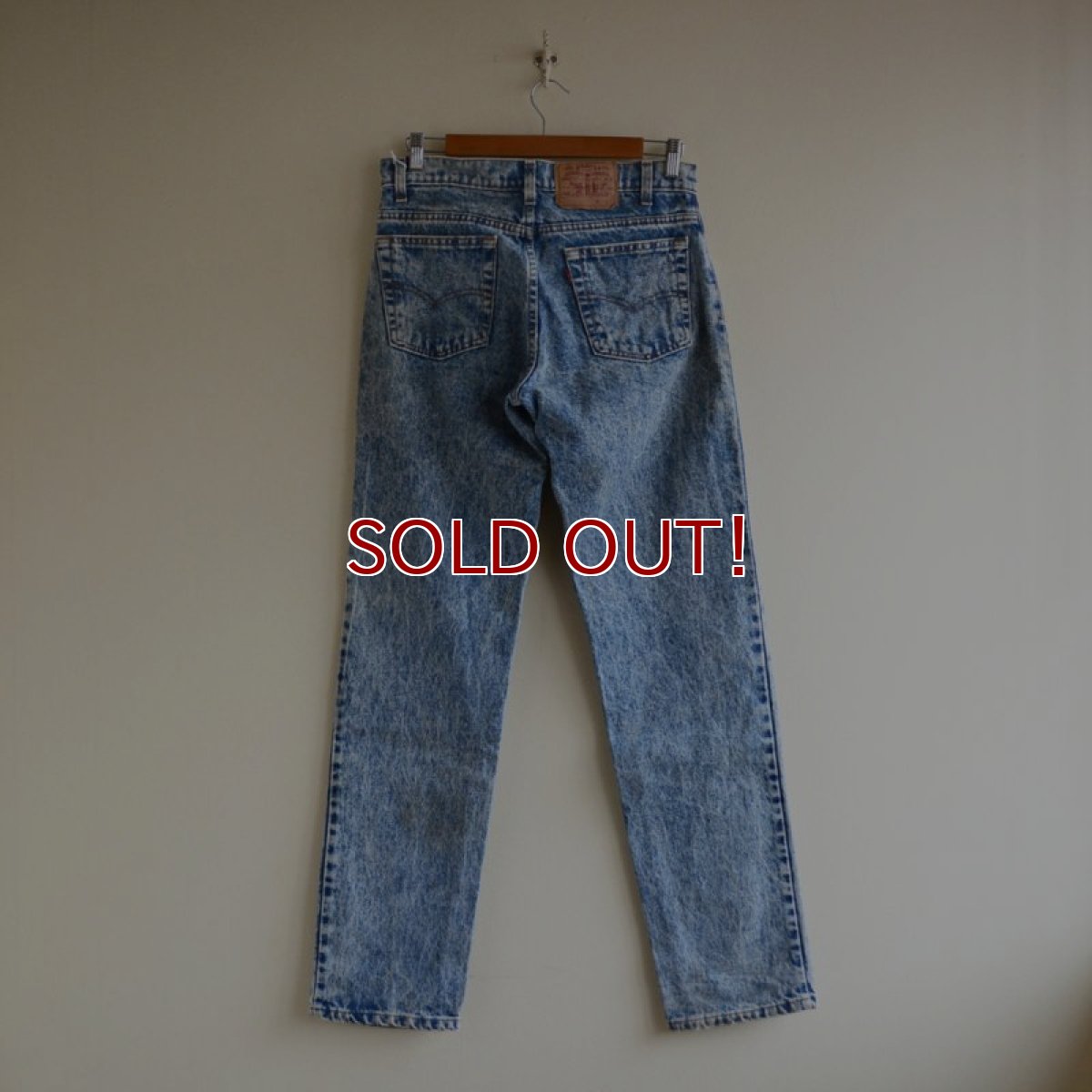 画像2: 1990s Levi's 506-0209 ケミカルデニム　 MADE IN USA　 表記W32 L34  (2)