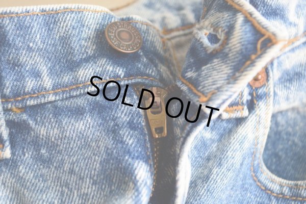 画像10: 1990s Levi's 506-0209 ケミカルデニム　 MADE IN USA　 表記W32 L34 