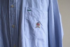 画像7: 1990s TOMMY HILFIGER ボタンダウンシャツ　 表記L  (7)