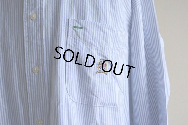 画像7: 1990s TOMMY HILFIGER ボタンダウンシャツ  表記L