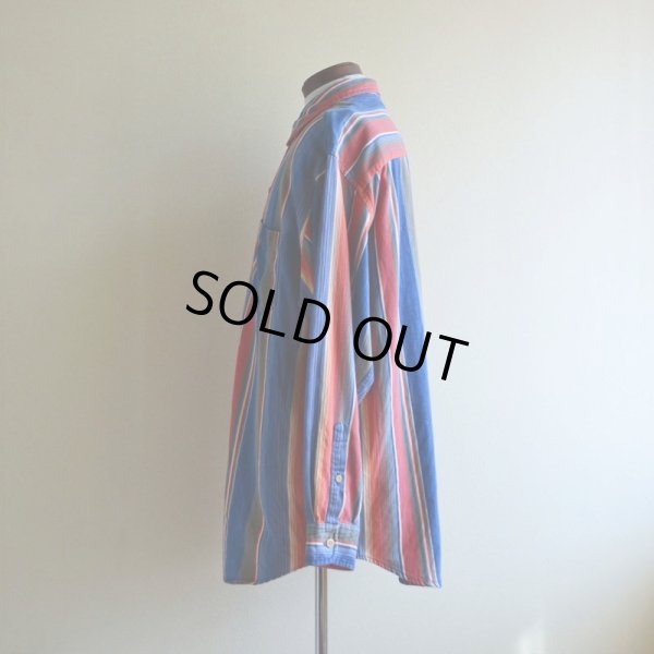 画像4: 1990s GAP ストライプシャツ  表記WOMAN'S L