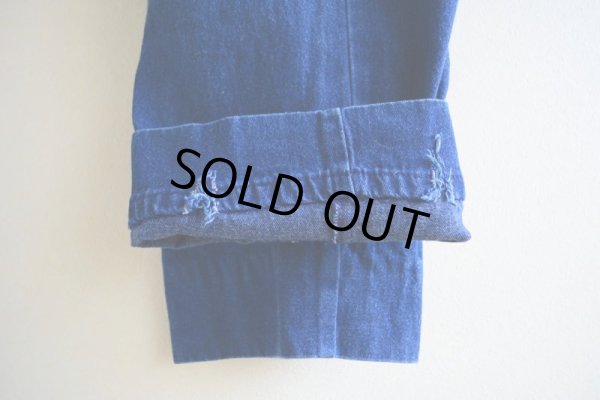 画像11: デニムイージーパンツ  実寸W70〜80cm