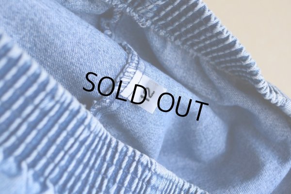 画像5: デニムイージーパンツ  実寸W72〜82cm