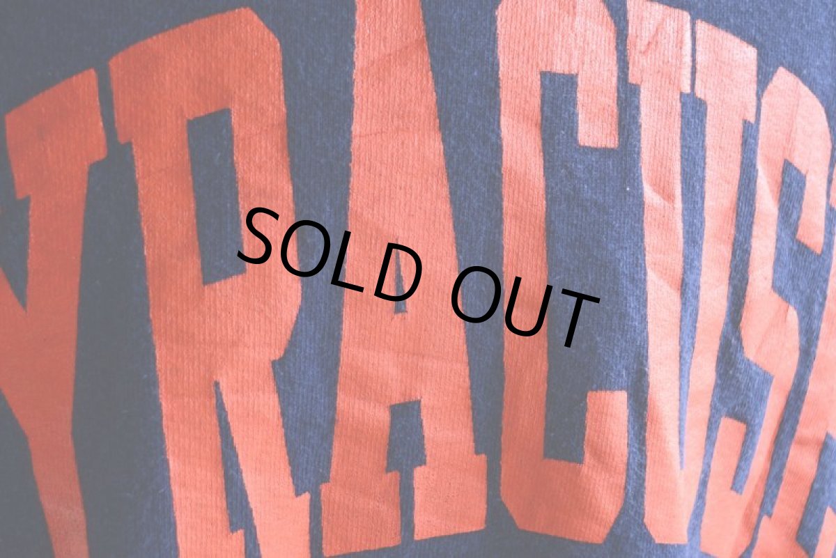 画像8: 1990s〜 SYRACUSE カレッジスウェット　 表記XL  (8)