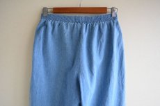 画像8: デニムイージーパンツ　 実寸W66〜76cm  (8)