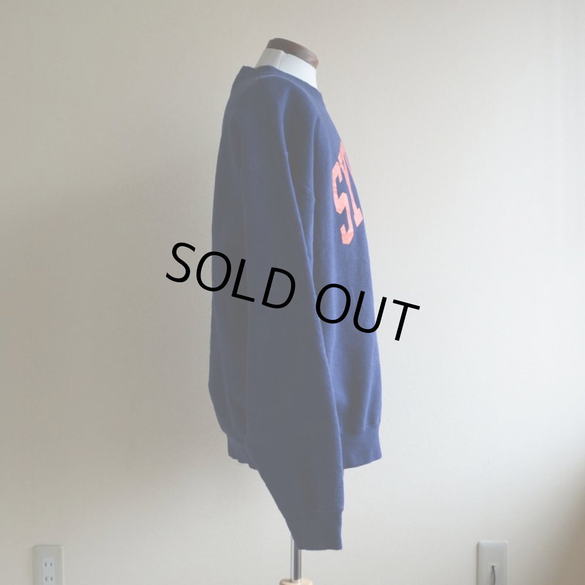 画像2: 1990s〜 SYRACUSE カレッジスウェット　 表記XL  (2)