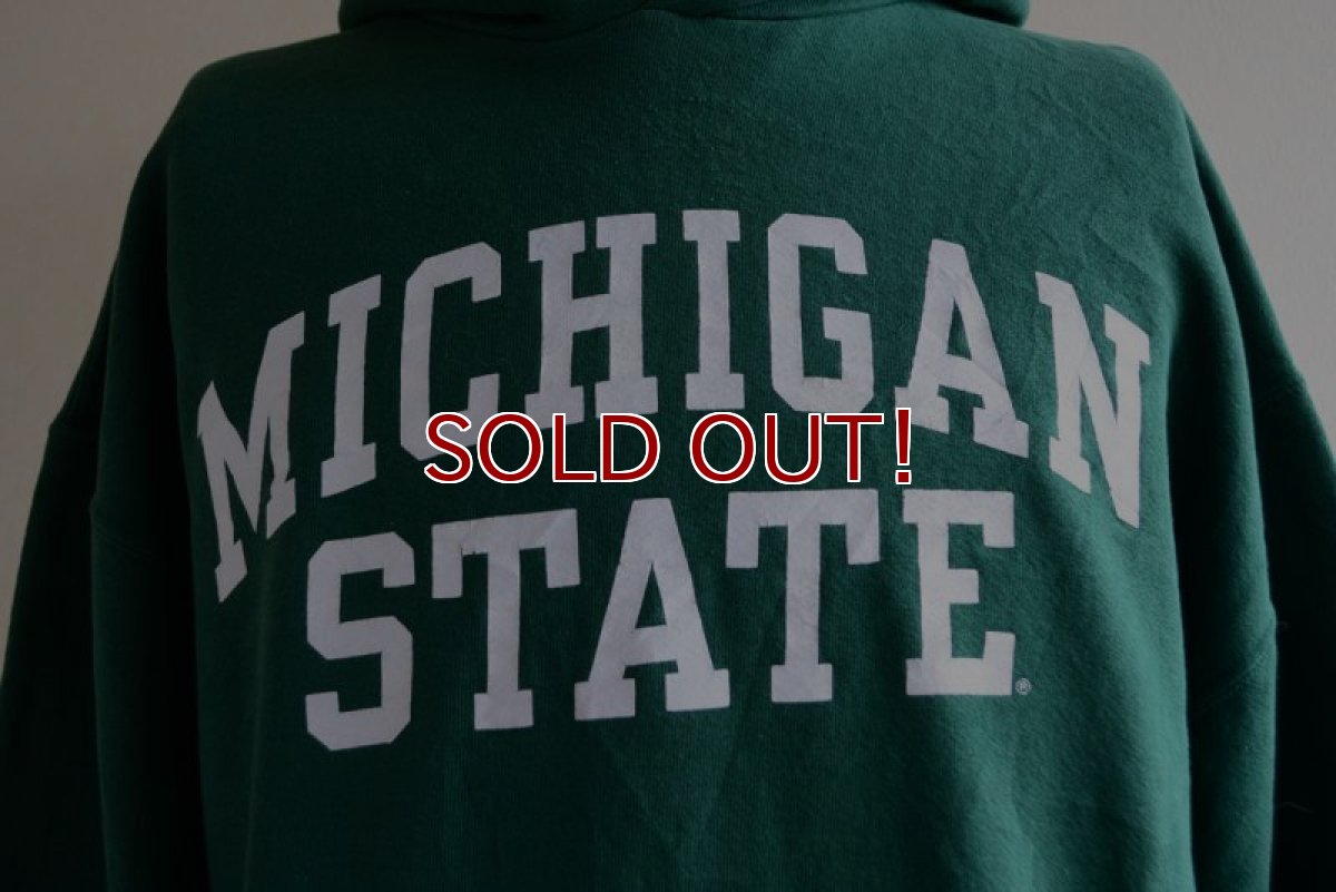 画像7: MICHIGAN STATE カレッジパーカー　 表記L  (7)
