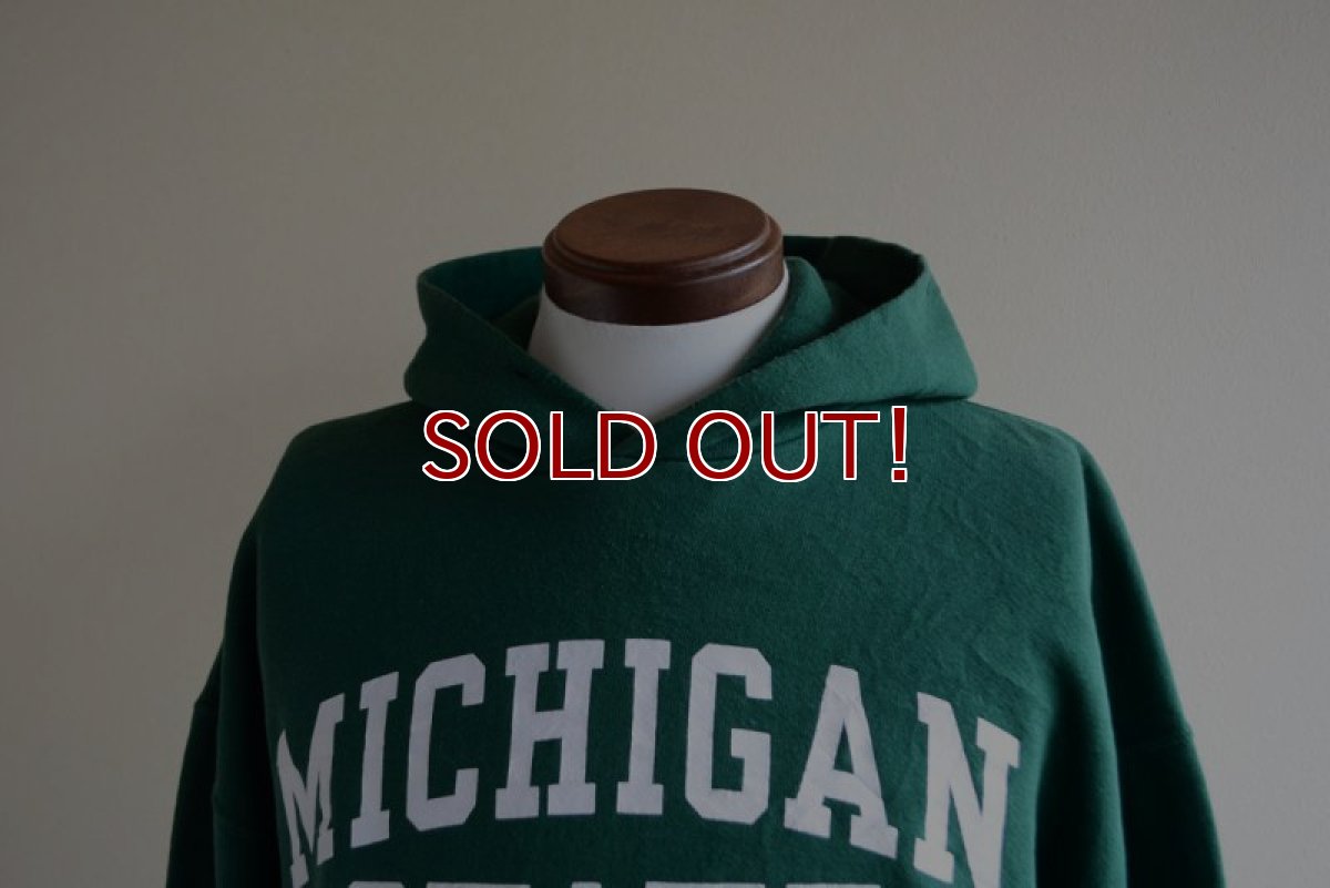 画像6: MICHIGAN STATE カレッジパーカー　 表記L  (6)