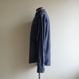 画像4: WELCOME STRANGER ブラックシャンブレー BDシャツ　 COTTON×LINEN　 表記M 