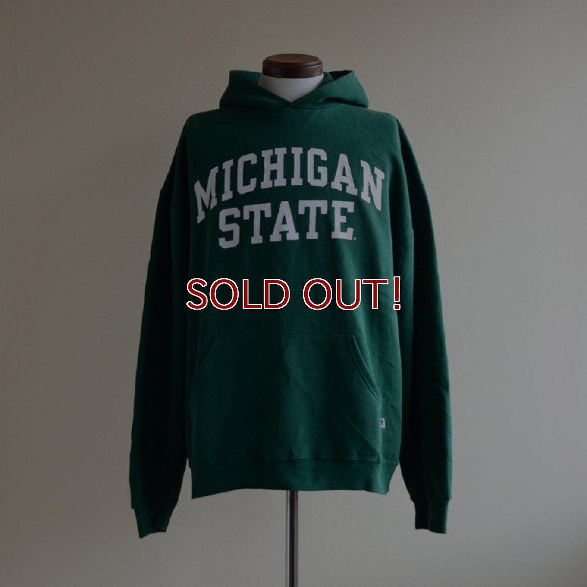 画像1: MICHIGAN STATE カレッジパーカー　 表記L  (1)