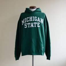 画像1: MICHIGAN STATE カレッジパーカー　 表記L  (1)