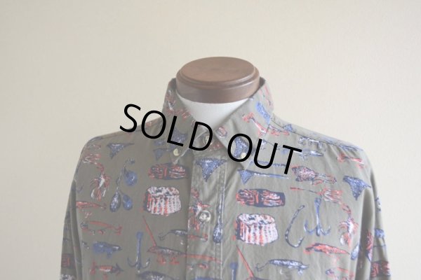 画像6: 1990s IMPACT コットン総柄シャツ　 表記XL 