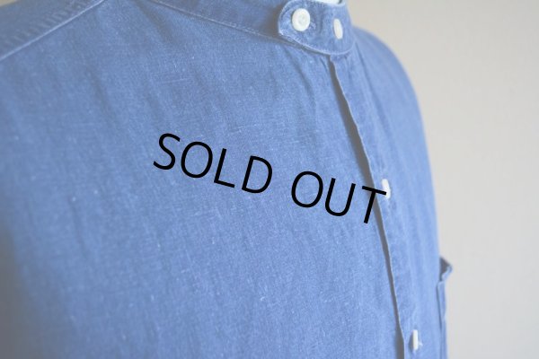 画像8: 1990s GAP インディゴバンドカラーシャツ  表記L