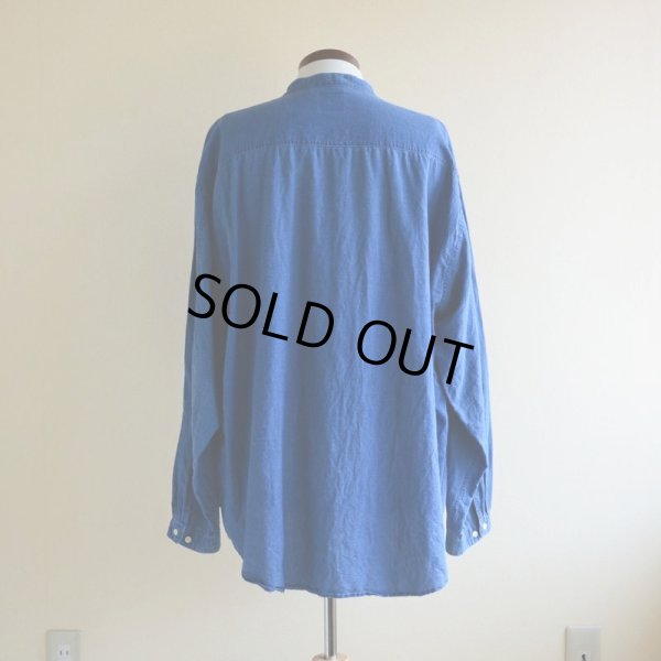 画像3: 1990s GAP インディゴバンドカラーシャツ  表記L