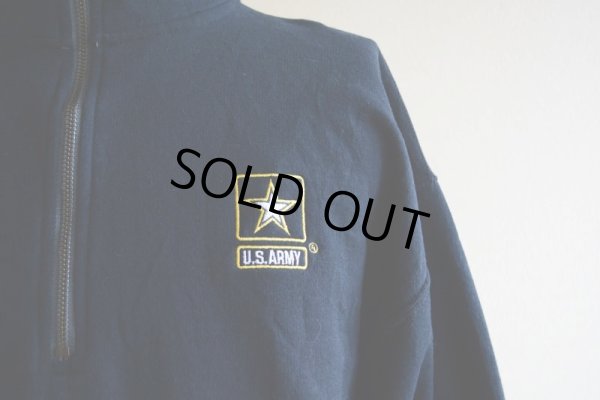 画像7: US.ARMY ハーフジップスウェット  表記L