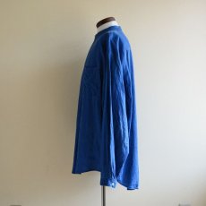 画像4: 1990s GAP インディゴバンドカラーシャツ　 表記L  (4)