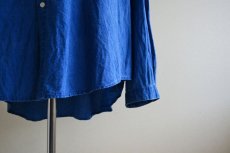 画像11: 1990s GAP インディゴバンドカラーシャツ　 表記L  (11)