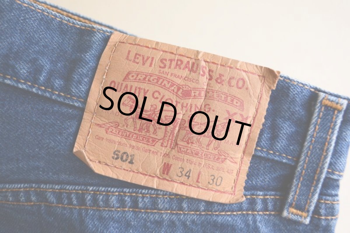 画像4: 1990s Levi's 501　 MADE IN USA　 表記W34 L30  (4)