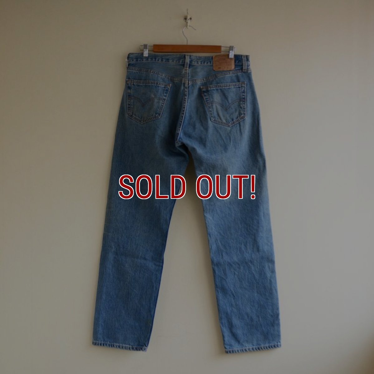 画像2: 1990s Levi's 501　 MADE IN USA　 表記W36 L32  (2)