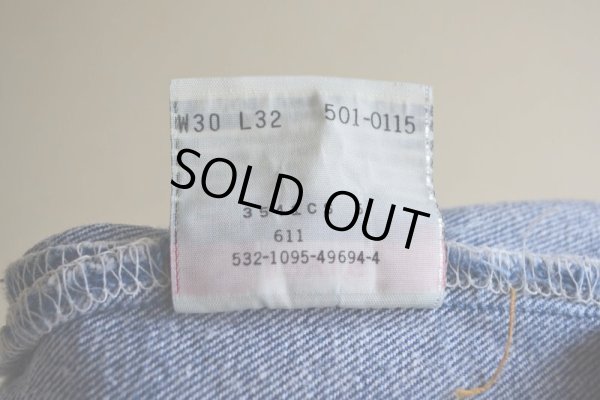 画像6: 1990s Levi's 501  MADE IN USA  表記W30 L32