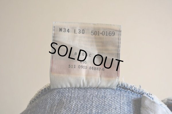 画像6: 1990s Levi's 501  MADE IN USA  表記W34 L30