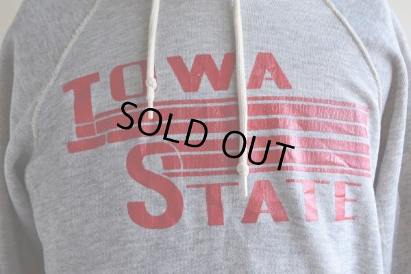 画像7: 1970s IOWA STATE スウェットパーカー　 実寸M 