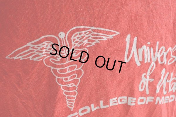 画像8: 1980s UNIVERSITY OF UTAH カレッジスウェット　 表記L 